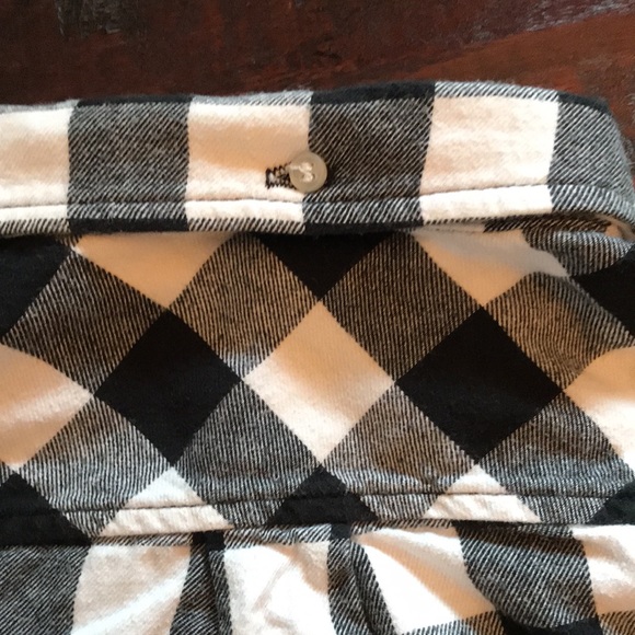 Hoonana 2T Black and White Flannel - Picture 5 of 8